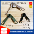 Tent thickened double zipper