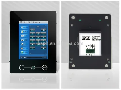 Smart Home Audio Systems Room Keypad Controller, iPhone size screen,