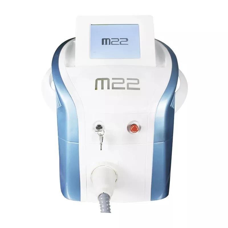 Single Handle M22 Laser OPT IPL ND YAG Skin Care Hair Removal Laser Machine