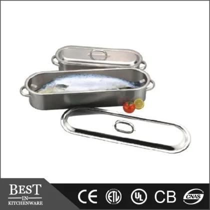 Fish kettle,18-10 s/s