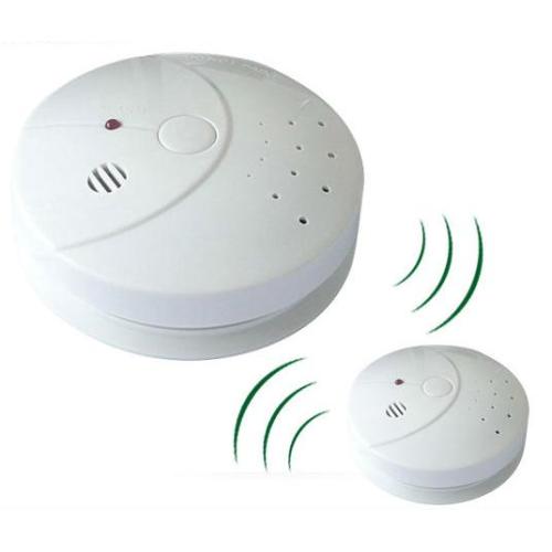 Wholesale Interlinkable 20 smoke detectors Red LED Wireless Smoke Alarm Detector