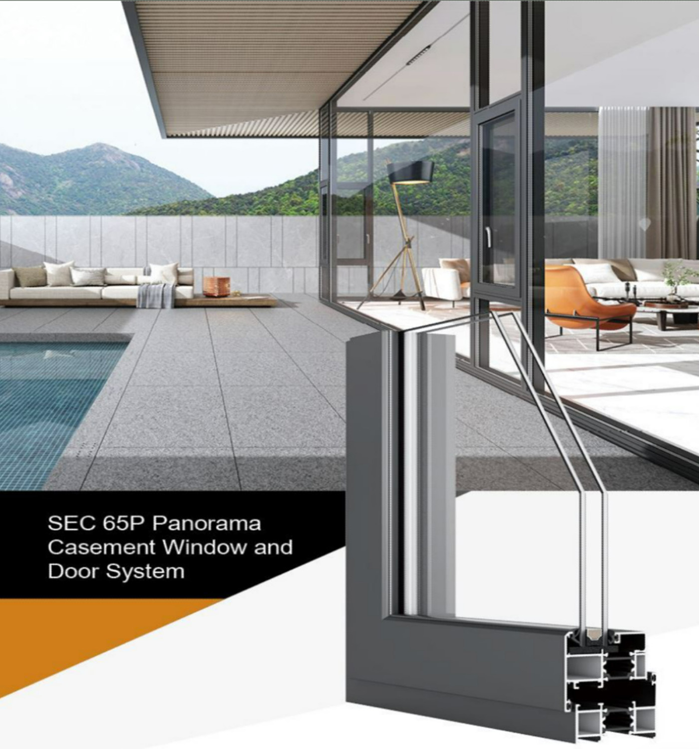 The Best Sec 65p Panorama Casement Window and Door System Manufacturer ...