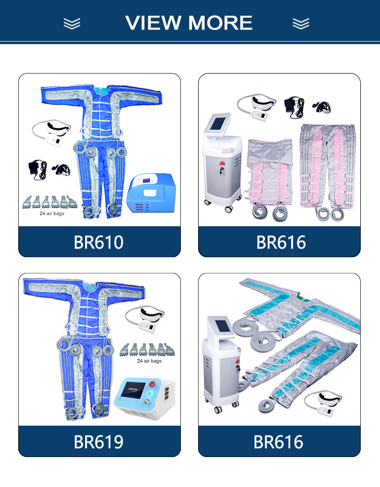 Lymphatic System Machine Professional Pressotherapy Lymphatic Drainage Suit And Machines, High ...