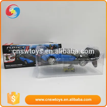 Plastic intelligence educational blue children deform robot rc car toys