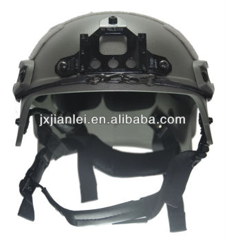IBH Green Color Helmet With Night Vision Goggle Mount Rails/IBH Air Soft Helmet