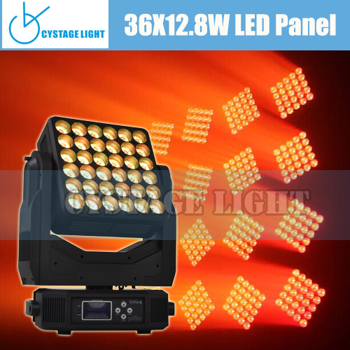 36X12.8W RGBW Quad Osram Stage Lighting Panel