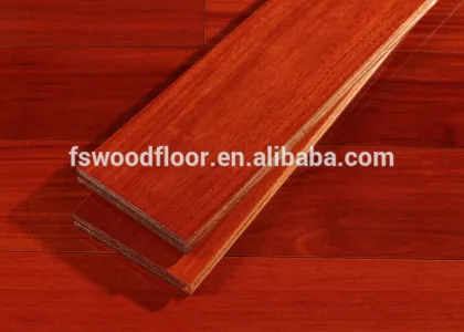 red stain santos mahogany wood flooring