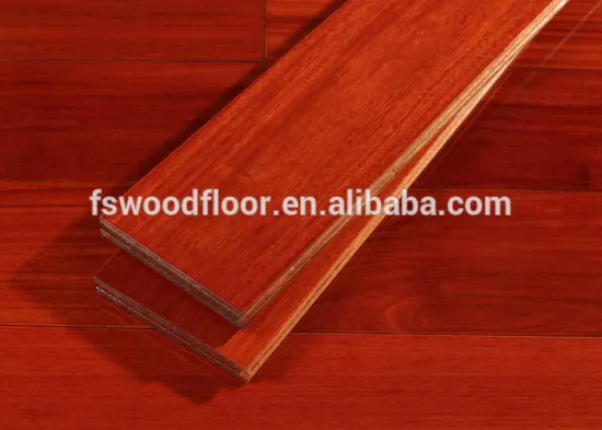 red stain santos mahogany wood flooring