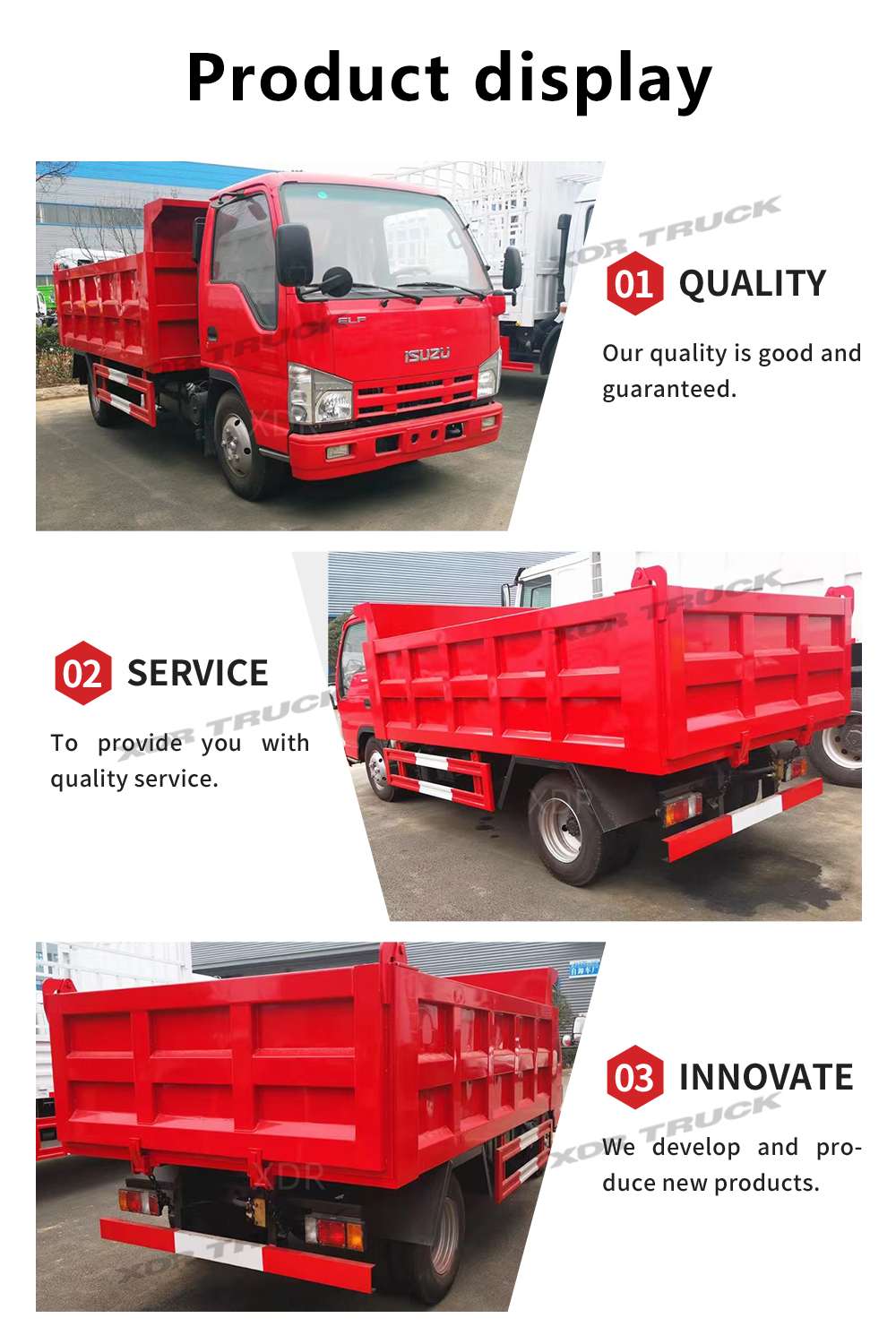 ISUZU Light duty dumper vehicle