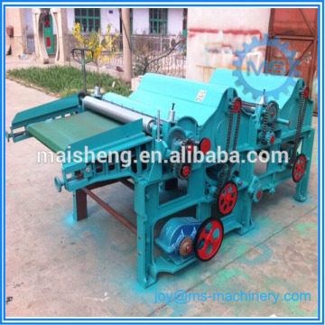 Double rollers fiber combing machine/combing machine for fiber