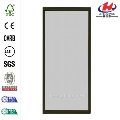 Belle Harbour Solid Vinyl White Screen Door