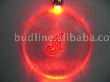 5007 Flash Necklaces Baseball Shape