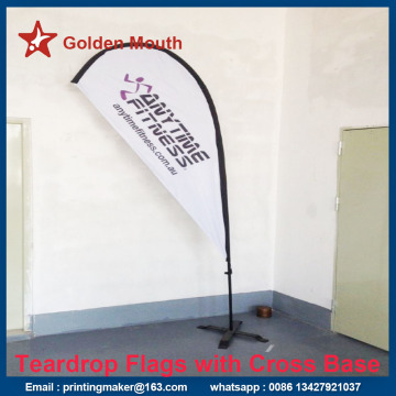 Large Size Teardrop Flags Banner Printing