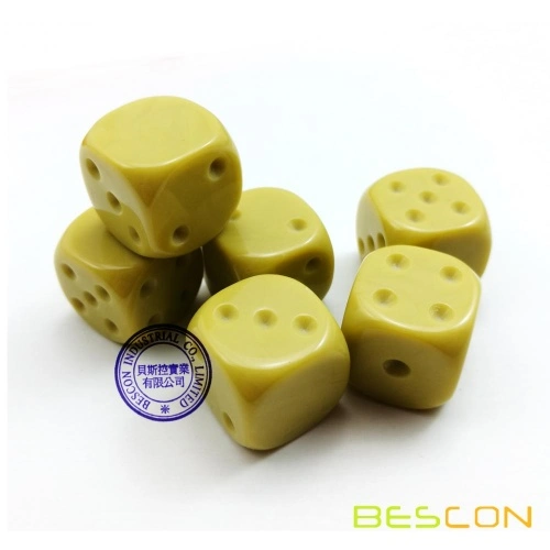 Dice - Blank Indented (19mm) - Print & Play
