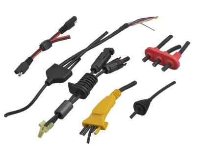 Electronics wiring harness custom cable assembly