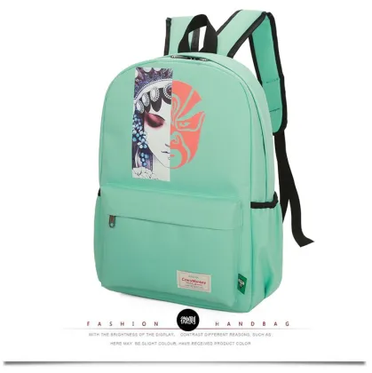 The new color changing face backpack women's