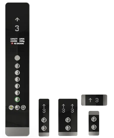 Surface-Mounted Elevator Operating Panel: COP & LOP