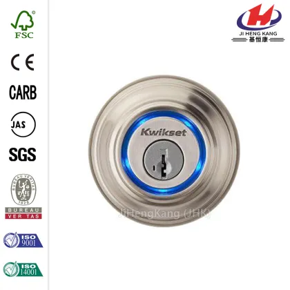 Kevo Single Cylinder Satin Nickel Bluetooth Enabled Deadbolt