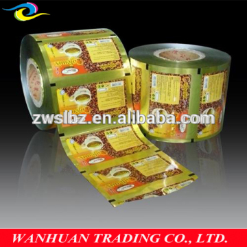 PLASTIC PACKING FILM FOR COFFEE
