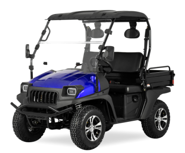 200cc EFI jipe ​​estilo cargobox utv azul cor