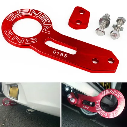 PUERXIN Universal Car Front Rear Tow Trailer Hook