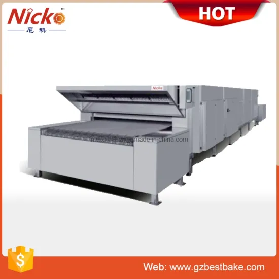 380V 11kw Industrial Electric Cookies Biscuits Tunnel Oven for Biscuit Processing