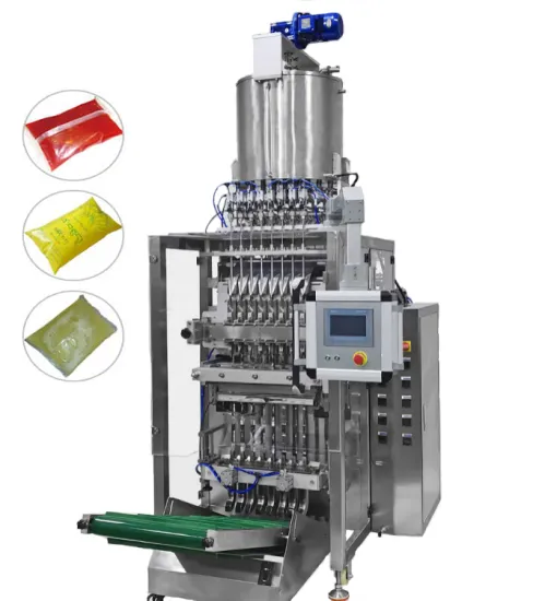 Multilane Back Sealing Bag Liquid Packing Machine