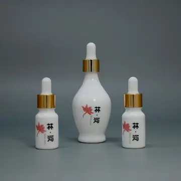 Coconut Glass Bottle with Dropper
