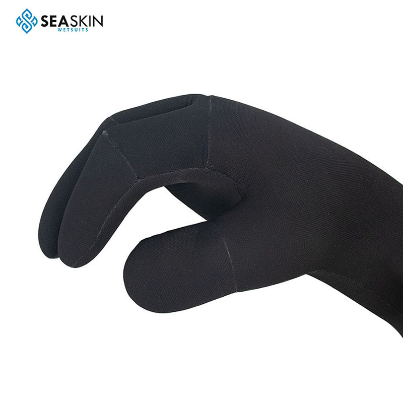 Seaskin 2024 New Arrival 6mm Custom Black Gloves