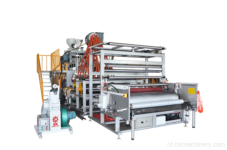 Stretch Film Extruder LLDPE Plastic Film Machine Prijs: