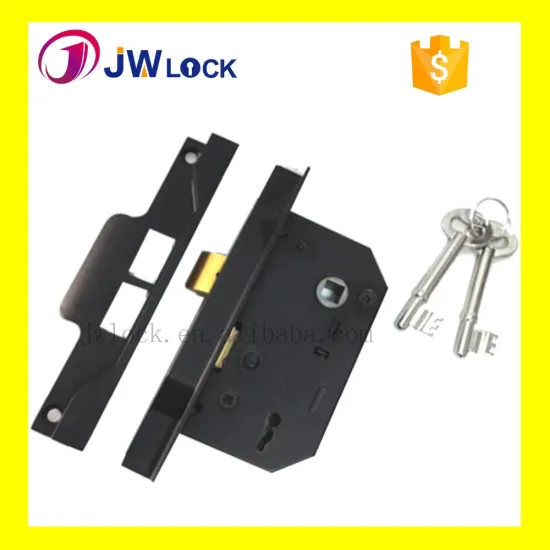 New Modern Design 2 Lever Rebated Mortise Sash Lock