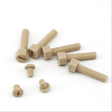 Customized PEEK Bolts, Screws, and Nuts: High-Temperature Resistant, Flame Retardant, and High Strength Solutions