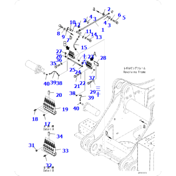Excavator PC2000-11 Injector 21T-68-42570
