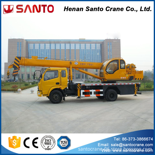 Telescopic Boom Dongfeng Truck Crane 8T for Sale