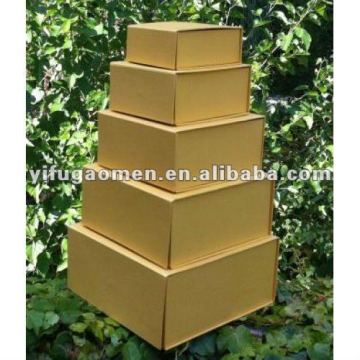 Gold Set up Gift Boxes Set of 5 Candy box Chocolate Packaging 10999G