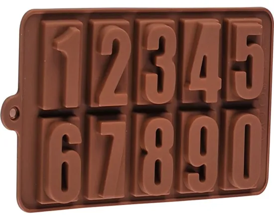 Silicone Number Cake Mold