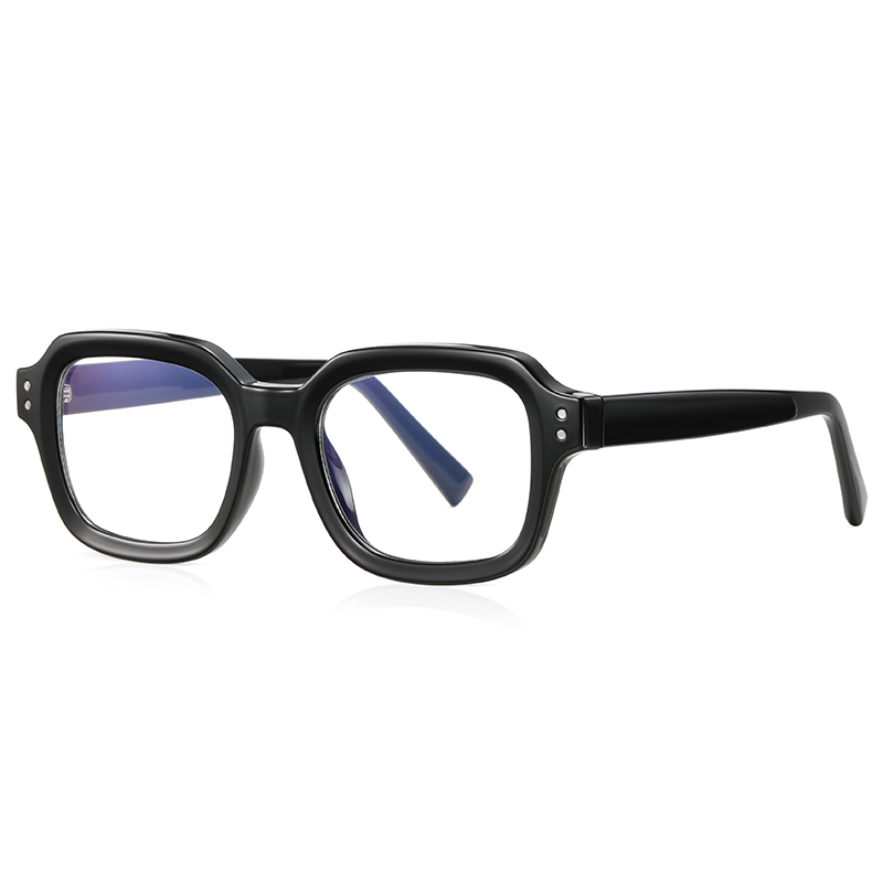 Black Square TR Eyeglasses Frame