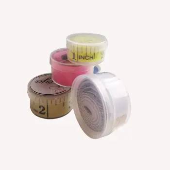 Soft Tape Measure with Transparent Storage Box