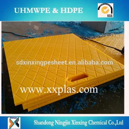 UHMWPE Crane Stabilizer pads/Plastic crane pads stabilizer mats