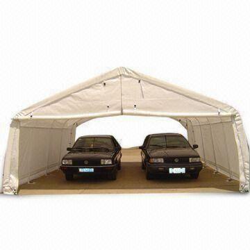 Two-car Garage Carport Tent, Measures 6.0 x6.7 x 3.1m, Made of Waterproof PE