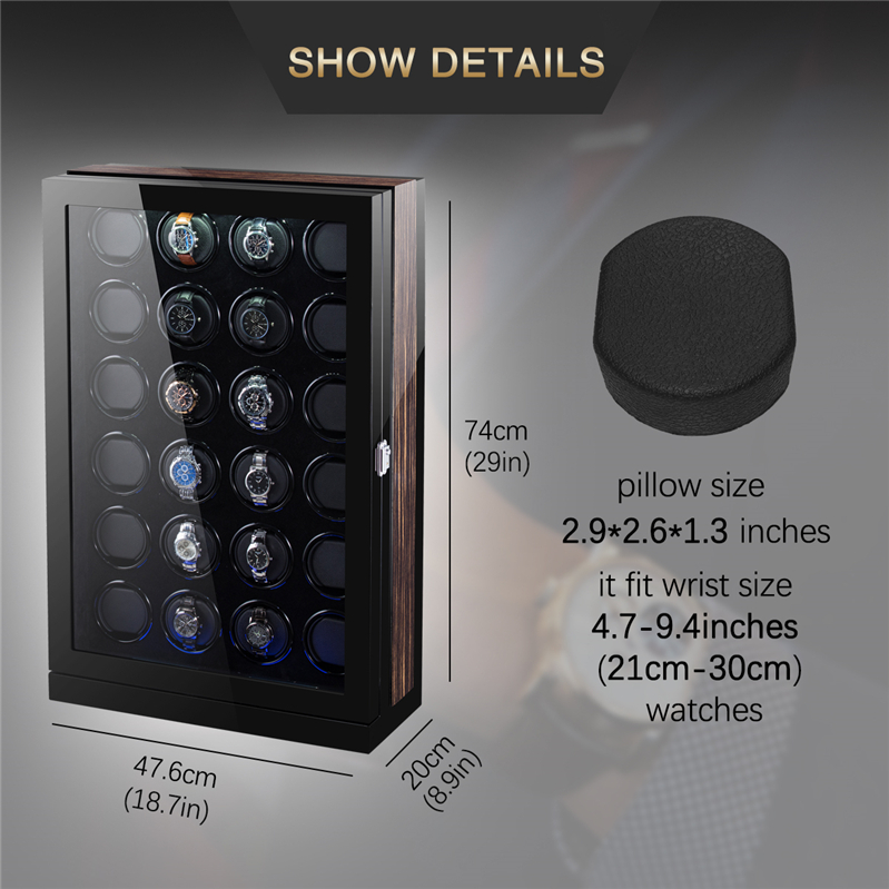 Ww 8206 8 Wooden Mens Watch Box Ww 8206 8 Wooden Mens Watch Box