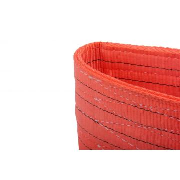 Red Color 5Ton BS Polyester Lifting Sling Belt