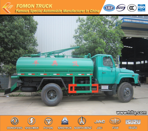 Dongfeng Fecal suction tank truck 6000L cheap price