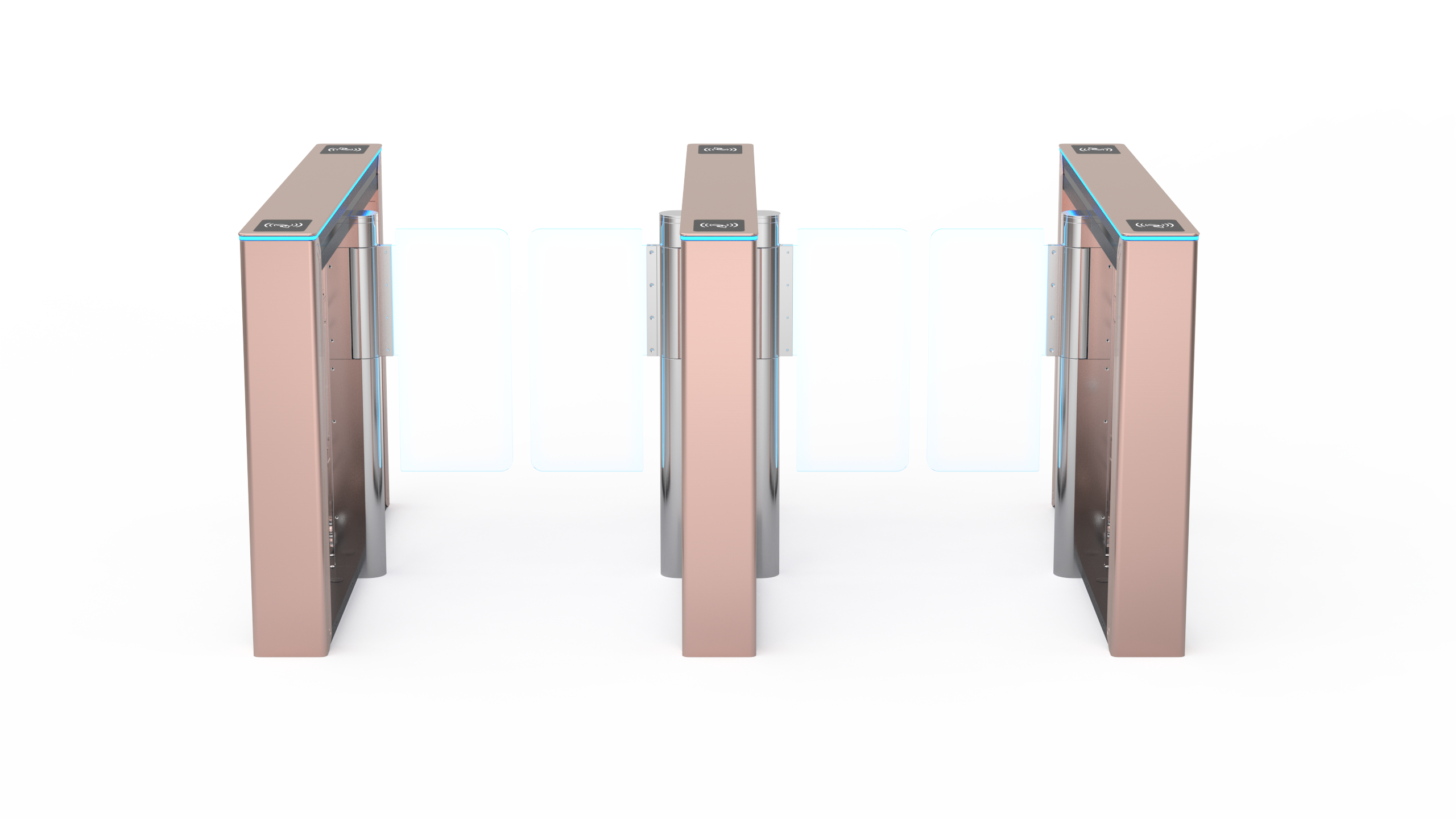 speed turnstile gate aluminum alloy