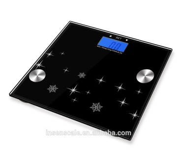 OEM Colourful bathroom scale body fat weighing scale
