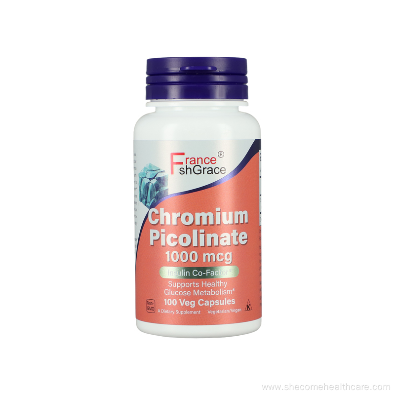 Chromium Picolinate health metabolism Co-Factor Capsules