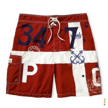 Colorful Printed Beachwear Trousers, Fashion Pants
