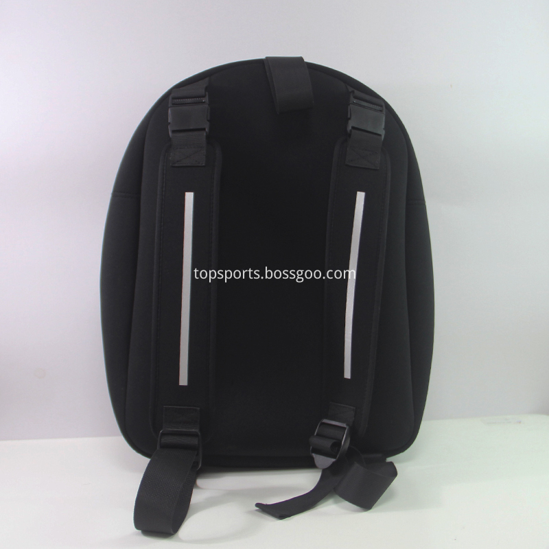 Black Neoprene backpack 