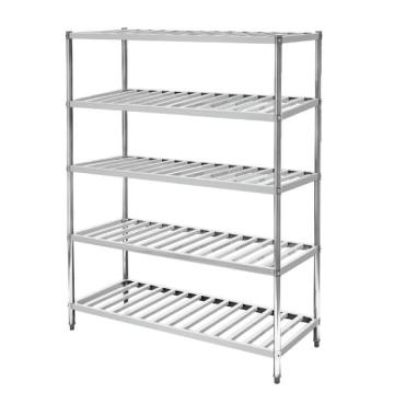 Restaurant Kitchen Stainless Steel Shelves - 4 Tier Storage Rack Shelf Factory