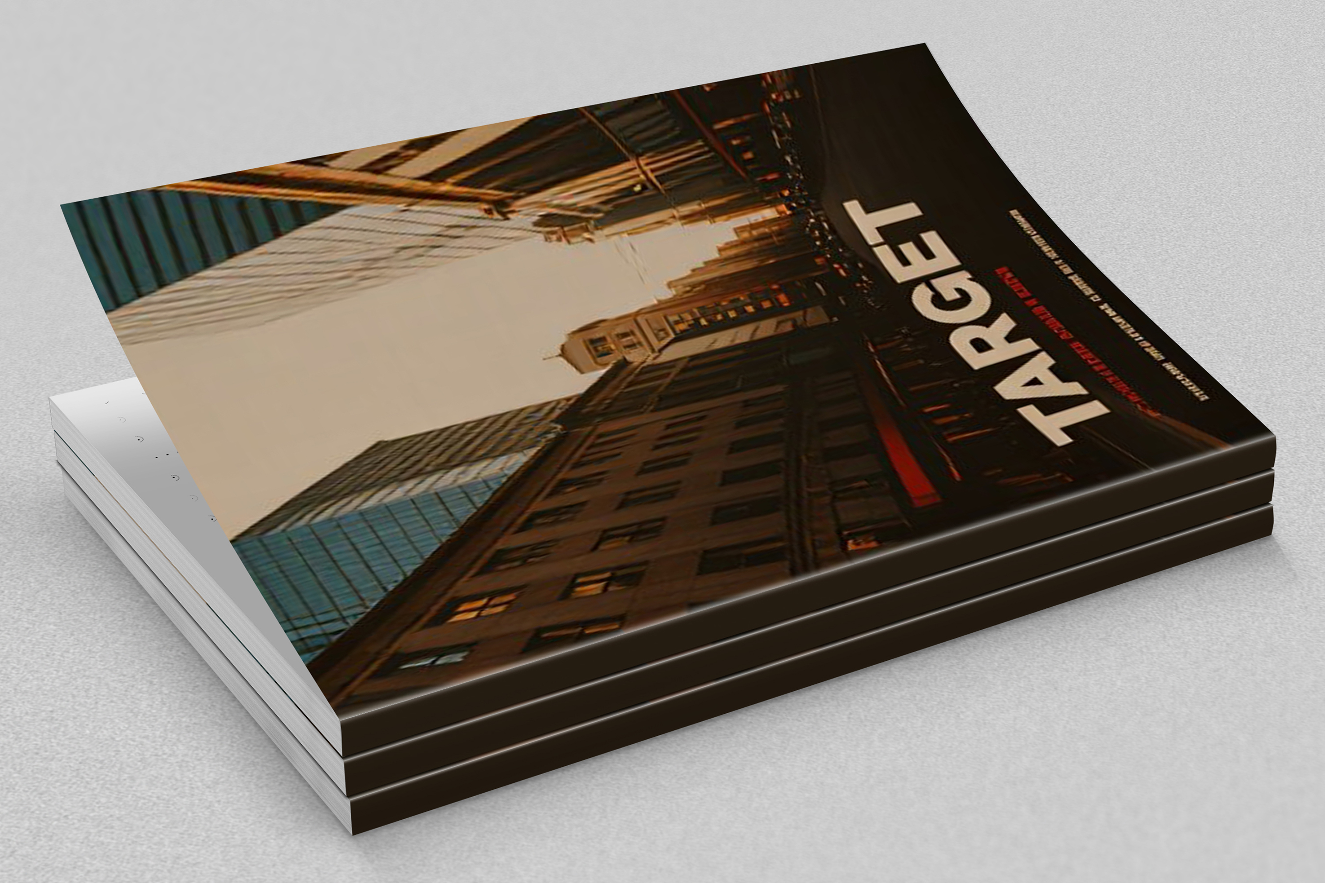Professional Glue Binding Book for Business Advertising